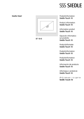 SSS Siedle ST 10-0 Informacion De Producto