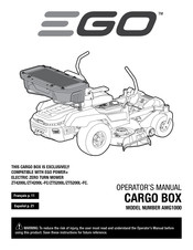 EGO AMG1000 Manual Del Operador