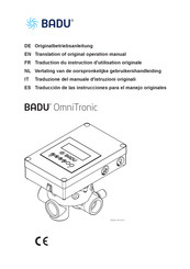 BADU OmniTronic R51 Traducción De Las Instrucciones Para El Manejo Originales