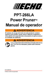 Echo Power Pruner PPT-266LA Manual De Operador