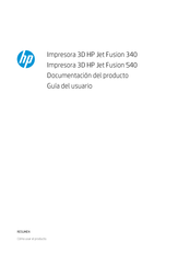 HP Jet Fusion 340 Guia Del Usuario