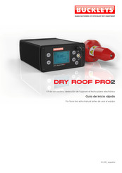 Buckleys DRY ROOF PRO2 Guia De Inicio Rapido