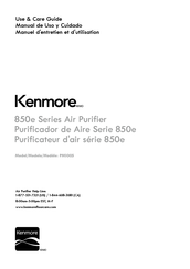 Kenmore 850e Serie Manual De Uso Y Cuidado