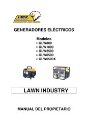 LAWN INDUSTRY GLW6500X Manual Del Propietário