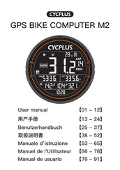 Cycplus M2 Manual De Usuario