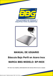 BBG BP-INOX Manual De Usuario