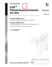 Graco XTR 233889 Manual De Instrucciones