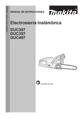 Makita DUC357 Manual De Instrucciones