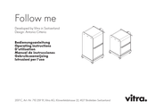 vitra. Follow me Istrucciones Para El Uso