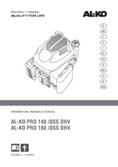 AL-KO PRO 140/QSS Manual