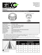 Eiko SEN5A/PIR/Z10 Manual De Instrucciones