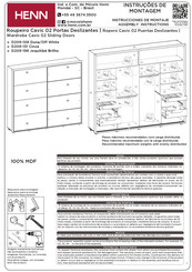 HENN D209-198 Instrucciones De Montaje