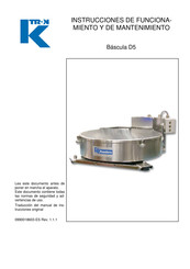 tron D5 Instrucciones De Funcionamiento Y De Mantenimiento