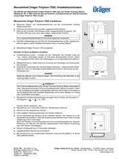 Dräger Polytron 7000 Manual De Instrucciones