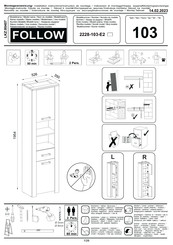 trendteam FOLLOW 2228-103-E2 Instrucciones De Montaje