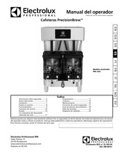 Electrolux Professional PrecisionBrew PBC-2A2 Manual Del Operador