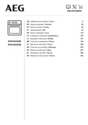 AEG BPE546360M Manual De Instrucciones