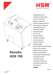 HSM StoreEx HDS 150 Instrucciones De Servicio