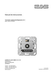 Jung RTR241 Manual De Instrucciones