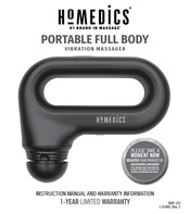 HoMedics PORTABLE FULL BODY Manual De Instrucciones