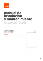 AIC NESTA CHROME 38 Manual De Instalación Y Mantenimiento