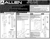 allen EU-2B Instrucciones