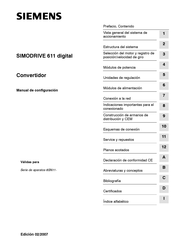 Siemens SIMODRIVE 611 digital Manual De Configuración