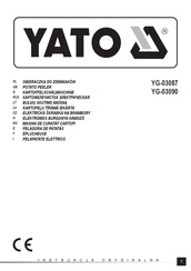 YATO YG-03087 Manual De Instrucciones