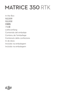 DJI MATRICE 350 RTK Guia De Inicio Rapido