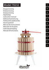 Grouw 70232 Manual De Instrucciones