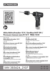 Parkside PBSA 12 E4 Traduccion Del Manual De Instrucciones Originales