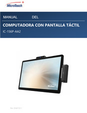 MicroTouch IC-156P-AA2 Manual Del Usuario