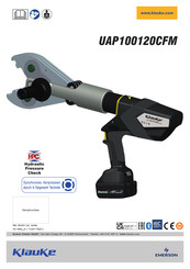 Klauke UAP100120CFM Manual De Instrucciones