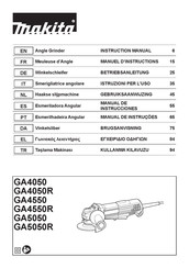 Makita GA4550R Manual De Instrucciones