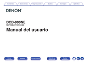 Denon DCD-900NE Manual Del Usuario