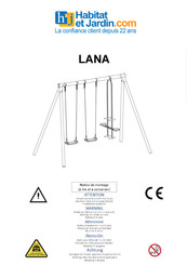 habitat et jardin LANA Instrucciones De Montaje