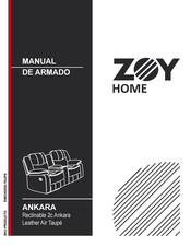 Zoy home KATMANDU RD9878A51 Manual De Armado Y Uso