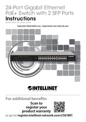 Intellinet Network Solutions IPS-24G02-370W Instrucciones