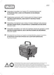 Valex POCKET 1000 Instrucciones Para El Uso E Instrucciones De Seguridad