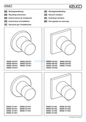 KEUCO IXMO 59556 071101 Instrucciones De Instalación