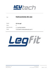 ICU tech LegFit Instrucciones De Uso