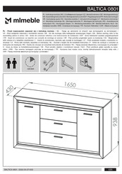 mlmeble BALTICA 0801 Instrucciones De Montaje