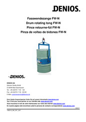 Denios FW-N Manual De Instrucciones