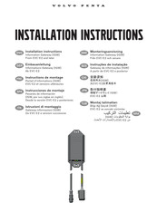 Volvo Penta IGW Instrucciones De Montaje