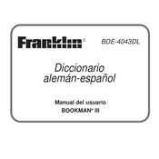 Franklin BDE-4043DL Manual Del Usuario