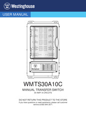 Westinghouse WMTS30A10C Manual Del Usuario