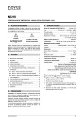 Novus N321R Manual De Instrucciones