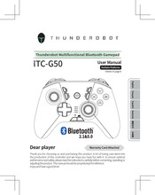 THUNDEROBOT TC-G50 Manual Del Usuario