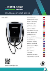 HEIDELBERG Wallbox connect Serie Manual De Servicio