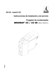 Beko BEKOMAT 31 Instrucciones De Instalación Y De Servicio